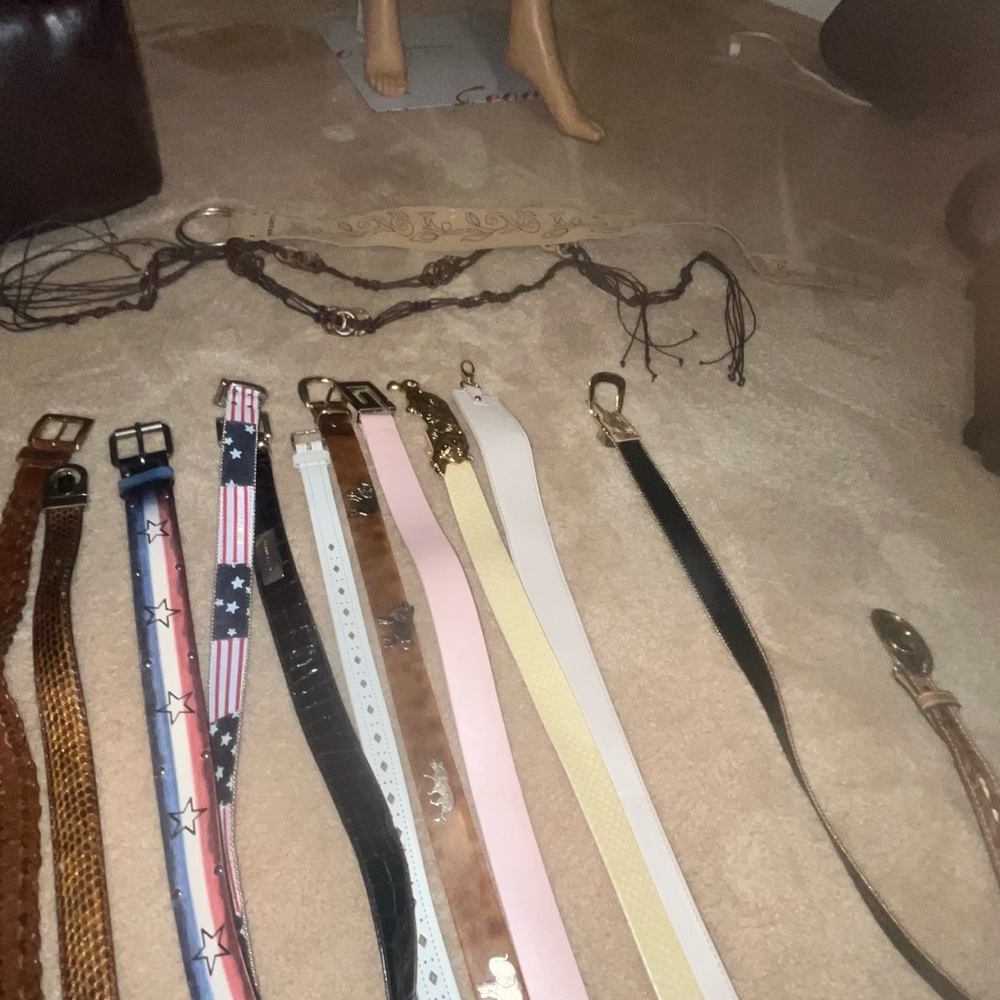 Assorted Colorful Belts Collection - Picture 8 of 8